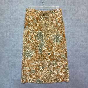 Vintage Floral print midi skirt